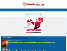 Tablet Screenshot of bertuahpos.com